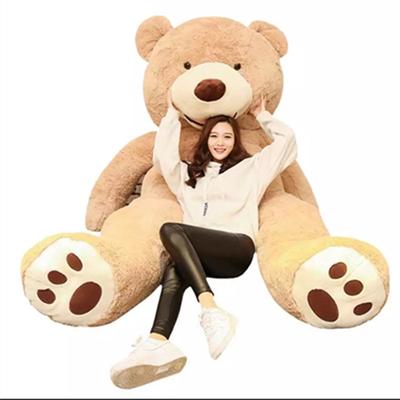 Superb Craft Jumbo Magnitude 130Cm American Oversized Bear Skin Bear Coat Factary Price Snuggly Buddies Suitable For Kids