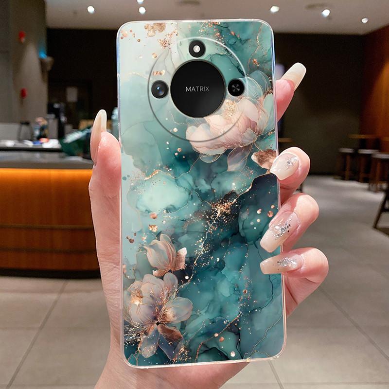 Casing For Honor X9c Smart 5G Luxury Dragon Cute Cool Boys Girls Phone Case Back Cover Honor X9cSmart Transparent Soft TPU Shell