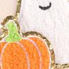 Embroidery label towel embroidery pumpkin ghost clothing accessories DIY decoration Phnom Penh chenille embroidery cloth sticker