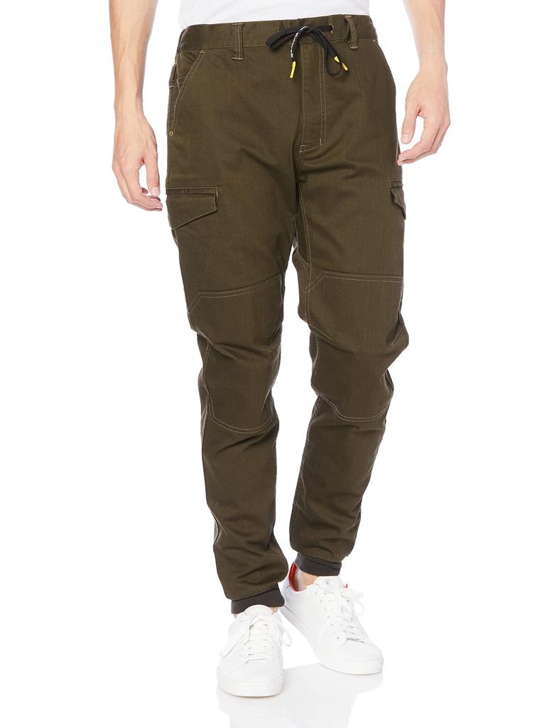 GA-3926 Stretch Jogger Cargo Pants, Army, Size 5L