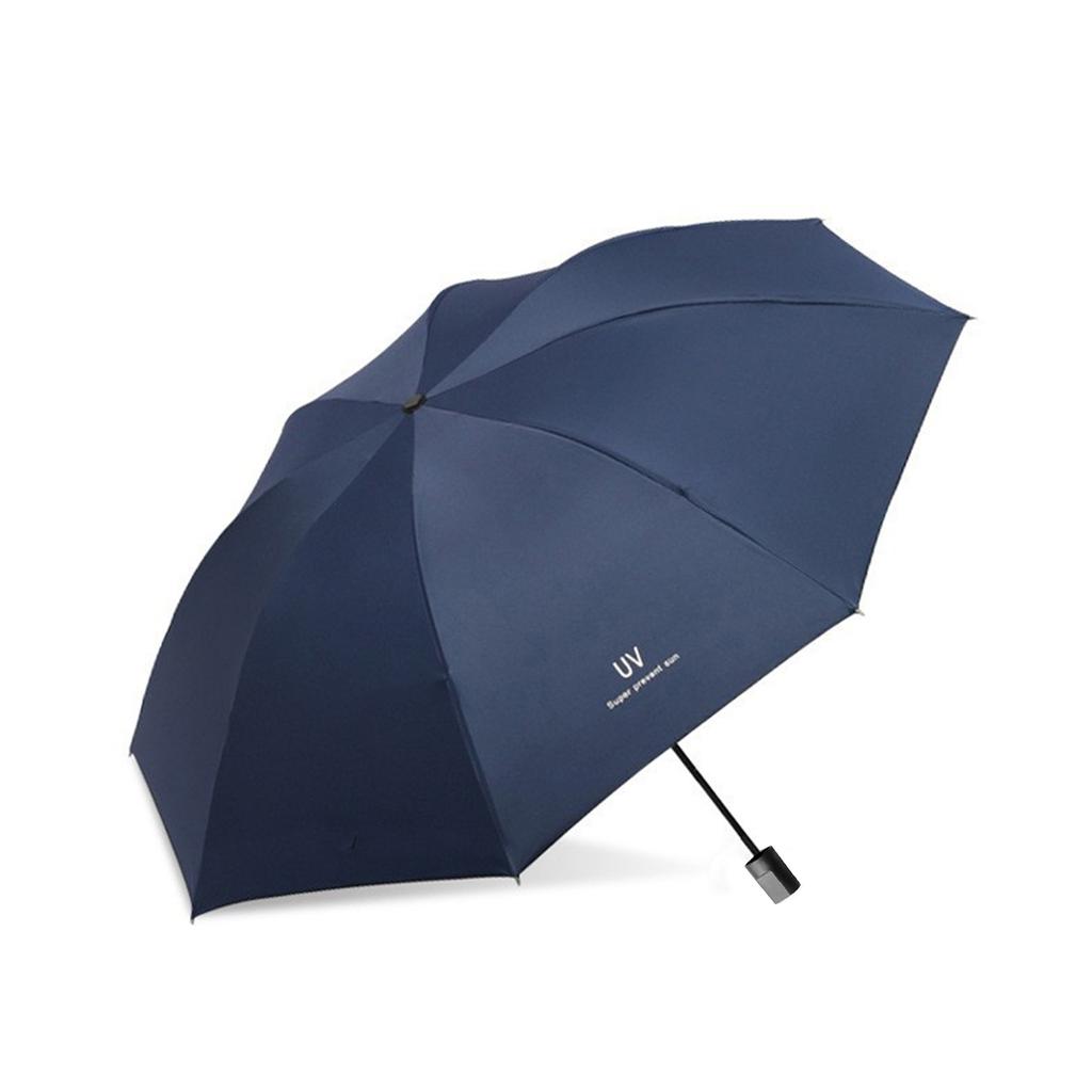 Automatic Umbrella for Men Women Dualuse Foldable Rain Sun Umbrella with Black Coating for Sun