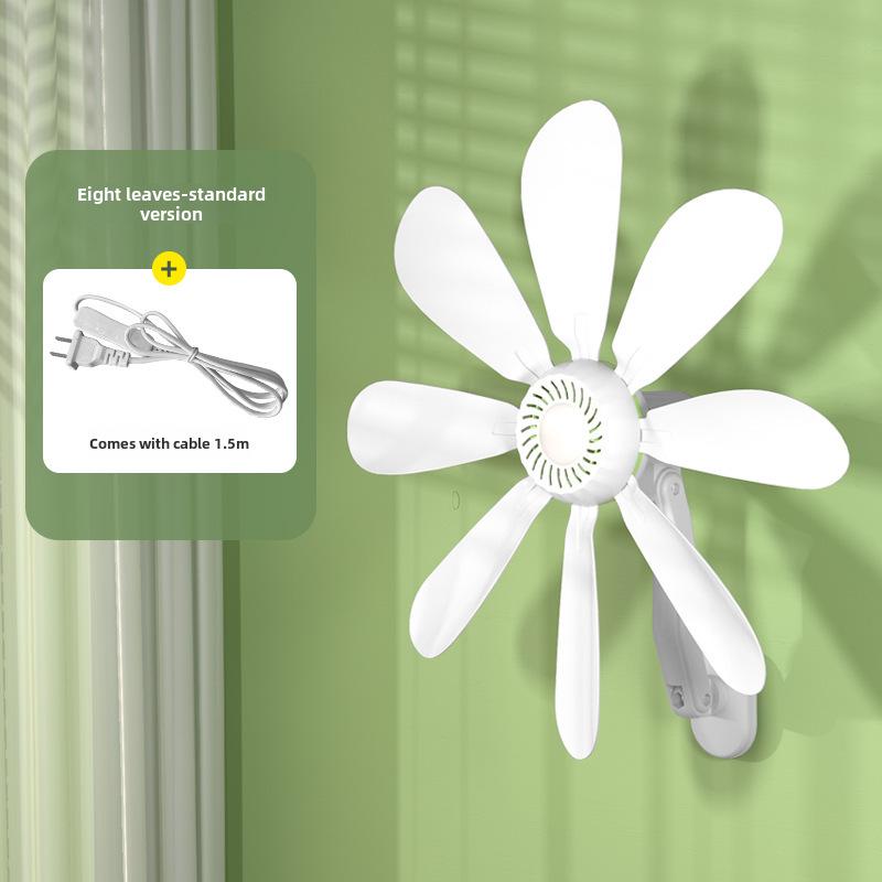 Yangzi Wall-Mounted Fan: Small Electric Fan for Home, Dorm, and Kitchen, No Drilling Required