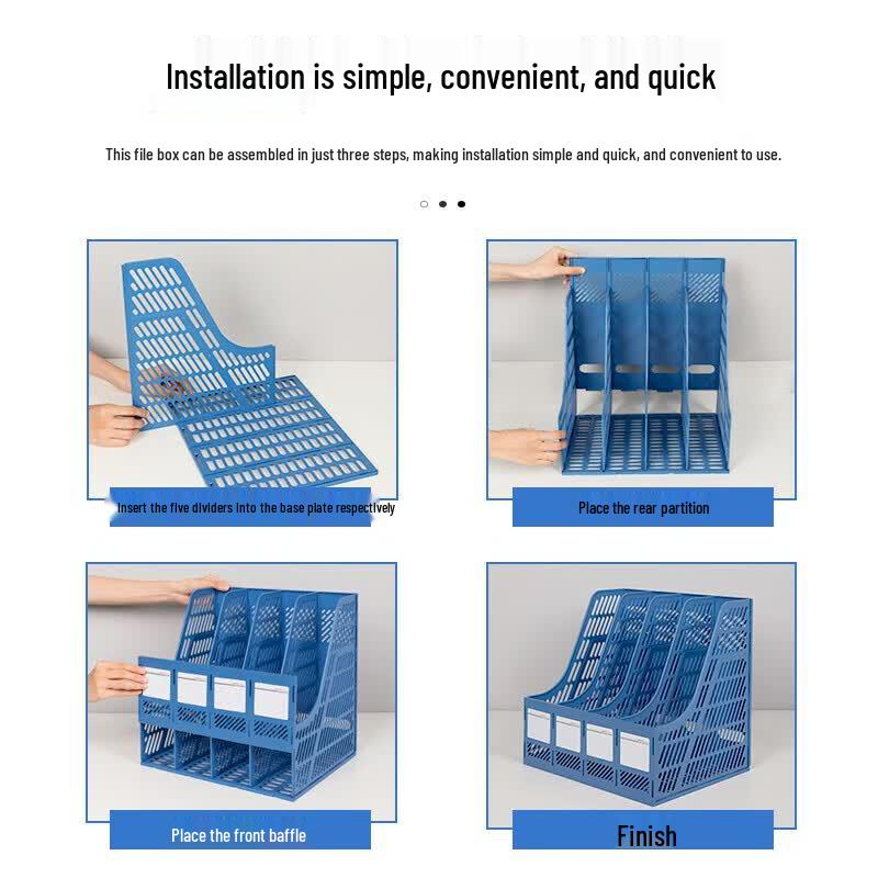 Deli 4-Tier File Holder