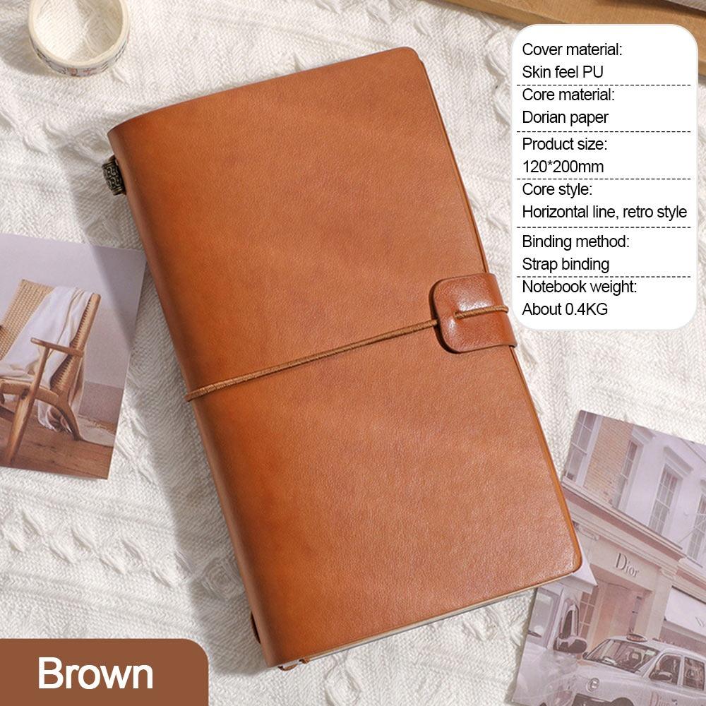 

Portable Loose-leaf Notebook Cover Retro Note Book Cover New Hand Ledger