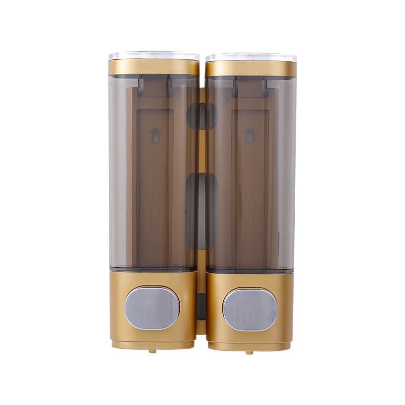 Punch-Free Wall-Mounted Double Soap Dispenser