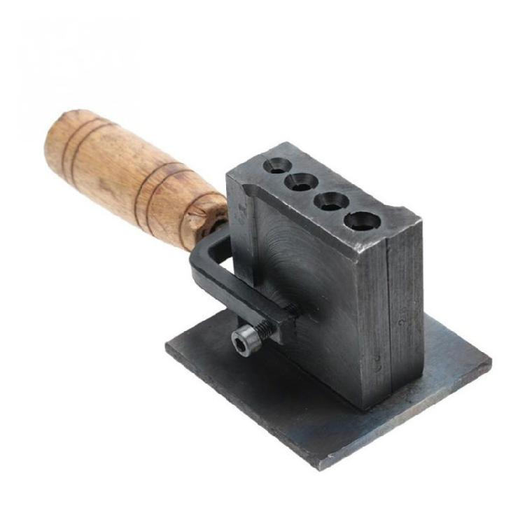 Jewelry Mold with Wood Handle Optimal Heat Distribution for Metalworking Jewelry Gold Silver Bar Casting Applications