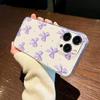 Purple Bow Transparent Phone Case Suitable for iPhone 17 16 15 14 13 12 11 Pro/Max/Plus Anti Drop and Shockproof Back Cover