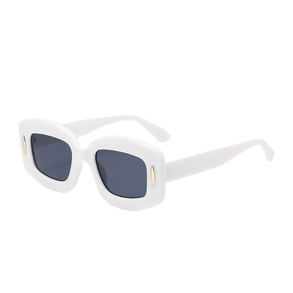Personalized sunglasses men's European and American senior sense large frame women's Internet celebrity fashion cool versatile trend sunglasses