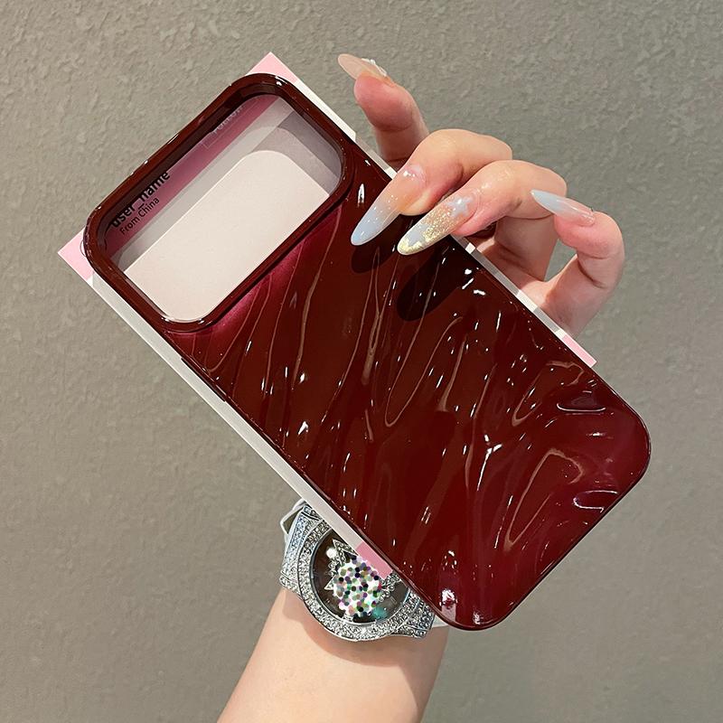 3D Curly Wavy Texture Phone Case For For Iphone 17 Air 16 1 14 Plus 13 Pro Max Soft Shockproof Phone Back Cover