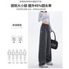 Gray Sweatpants Spring and Autumn Pants Women's Straight High-waisted Wide-leg Pants Drooping Casual Pants Narrow Version Chinese Cotton Banana Pants
