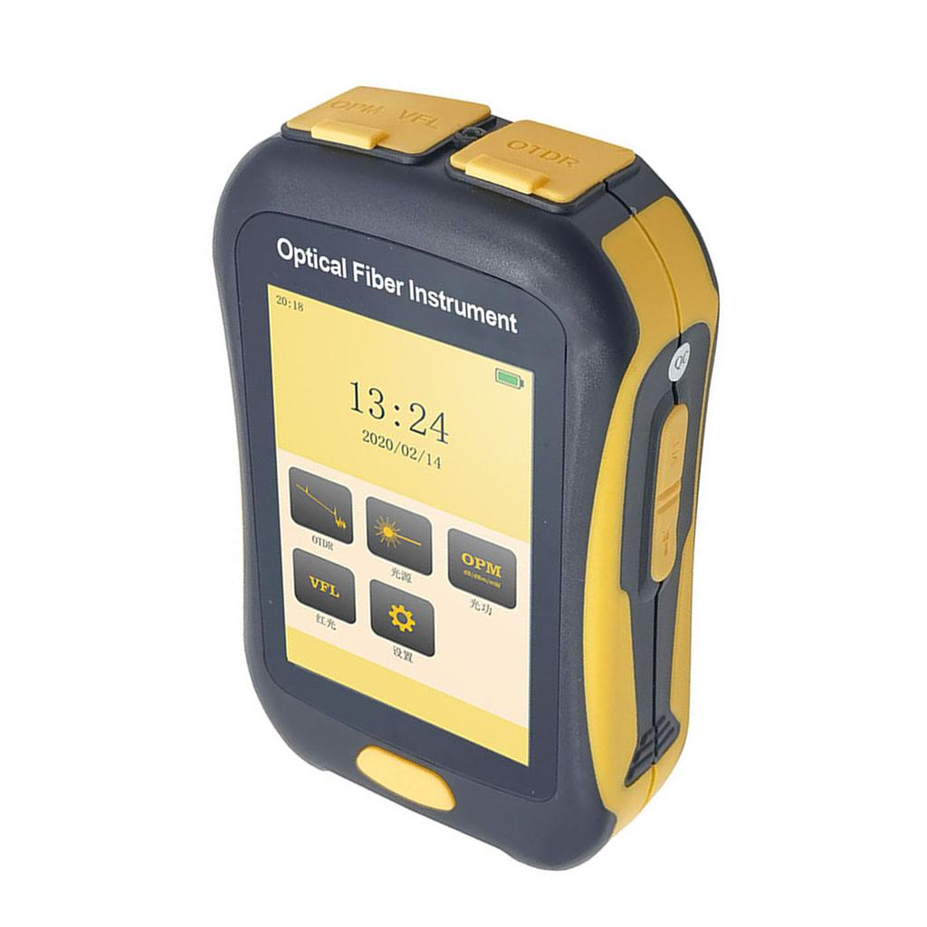 OTDR Fiber Optic Tester 1550nm Optical Time Domain Reflectometer 3.5in LCD Touch Screen Fault Locator