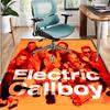 Electric Callboy Pattern Rug, Indoor/Outdoor Mat, for Picnic, Gameroom, Bedroom, Office, Living Room, Home Decor Carpet, Birthday Gift