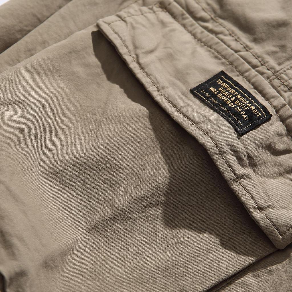 Men's Retro Camouflage Cuffed Overalls - Loose Fit, Plus Size, Spring/Autumn.