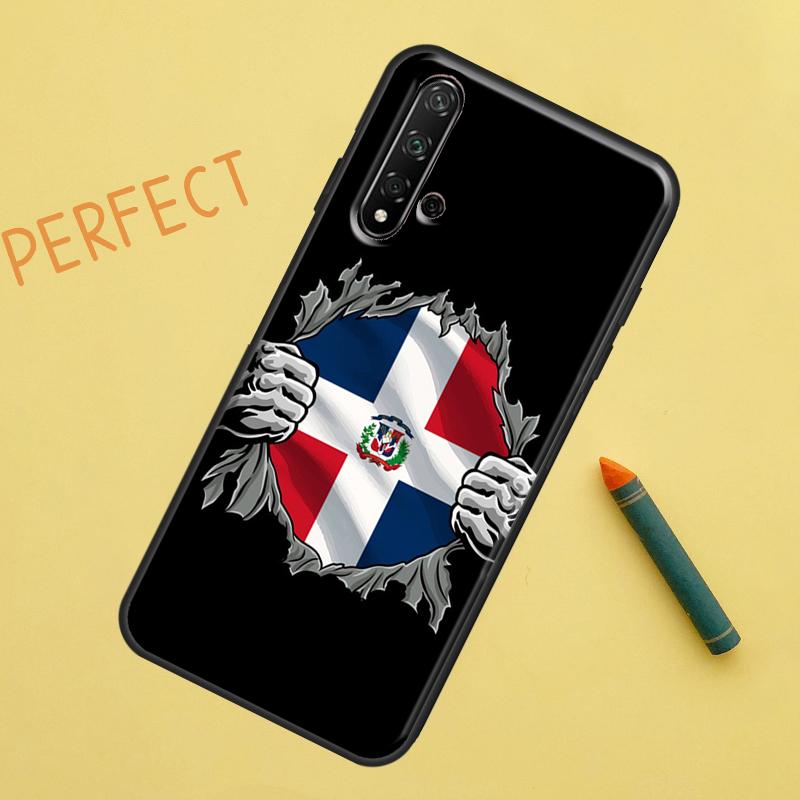 

Флаг Доминиканской Республики Для Huawei Nova 12s 11i 7i 8i 12i Y73 Y70 Y90 Y60 Y72 Y61 Y91 9 10 SE P40 Lite P30 Pro Чехол Huawei Nova 12i