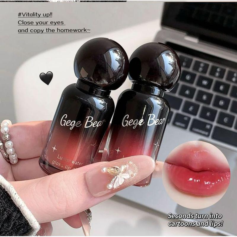 Gege Bear - Luster Water Gloss Liquid Lipstick - 6 Colors