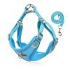 Puppy Chest Strap Chihuahua Harness Clothes Vest Small Medium Dog Harness Leash Set Pug Reflective Walking Straps Pet Supplies