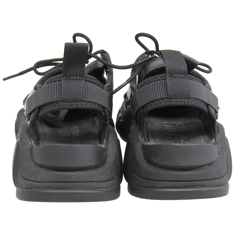 ONITSUKA TIGER DENTIGRE CAGE Women's Leather Sneaker Sandals, Black, 9.1 Inches, 1183C189 Shoes 5(US) blackUsed