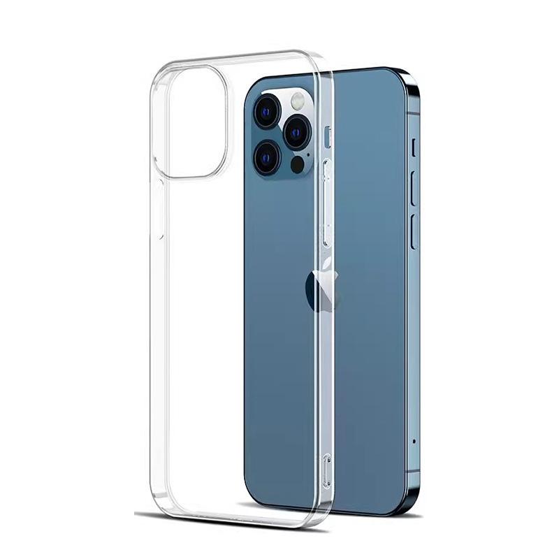Transparent Hard Shell Phone Case for iPhone 13ProMax/15/16Pro: Large Hole Design, Protective and Durable