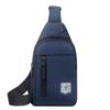 New men's breast bag sports and leisure chest bag Oxford cloth waterproof and wear-resistant trend high-end shoulder small backpack