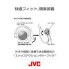 Cuffie On-Ear Aperte JVC HP-AL102-WA con Gancio per l'Orecchio Bianco e Blu Lapislazzuli