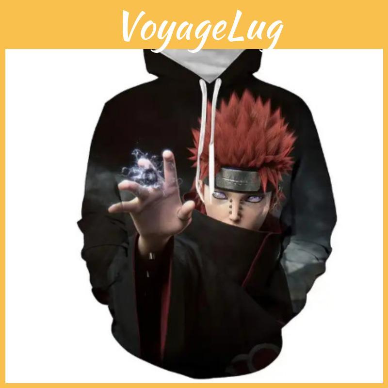 Digital Printing 3d New 2024 Hooded Sweater Naruto Fashion Comfortable Men And Women Adult Children Size