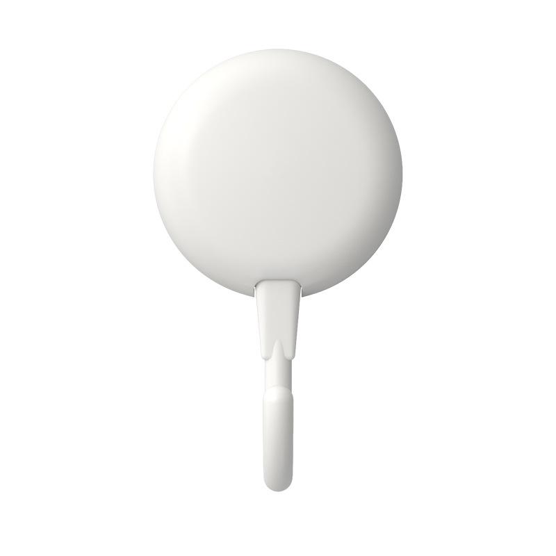 Punch-Free Strong Adhesive Wall Hooks - Round Key & Kitchen Hooks