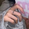 Womens Pink Fashionable Heart Shaped Zircon Ring With Geometric Style For Occasion Every