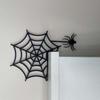 Halloween Door Corner Sign Wooden Witch Spider Halloween Decor Halloween Witch Sign Fall Decor