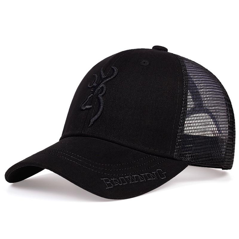 Unisex Cotton Baseball Cap With Embroidery For Casual Outdoor Wear Summer