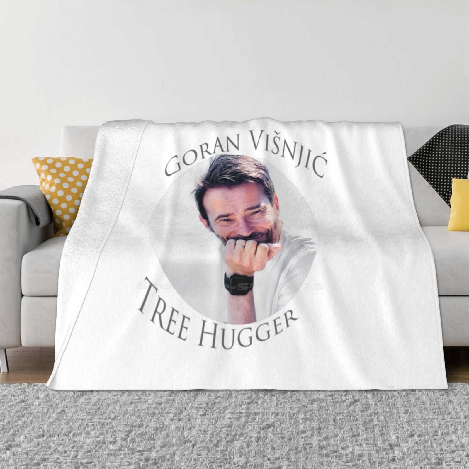 Goran Visnjic-Tree Hugger Fashion Soft Warm Flannel Blanket Goran Visnjic Timeless Garcia Flynn Luka Kovac Tree Hugger Fanart 30x40in