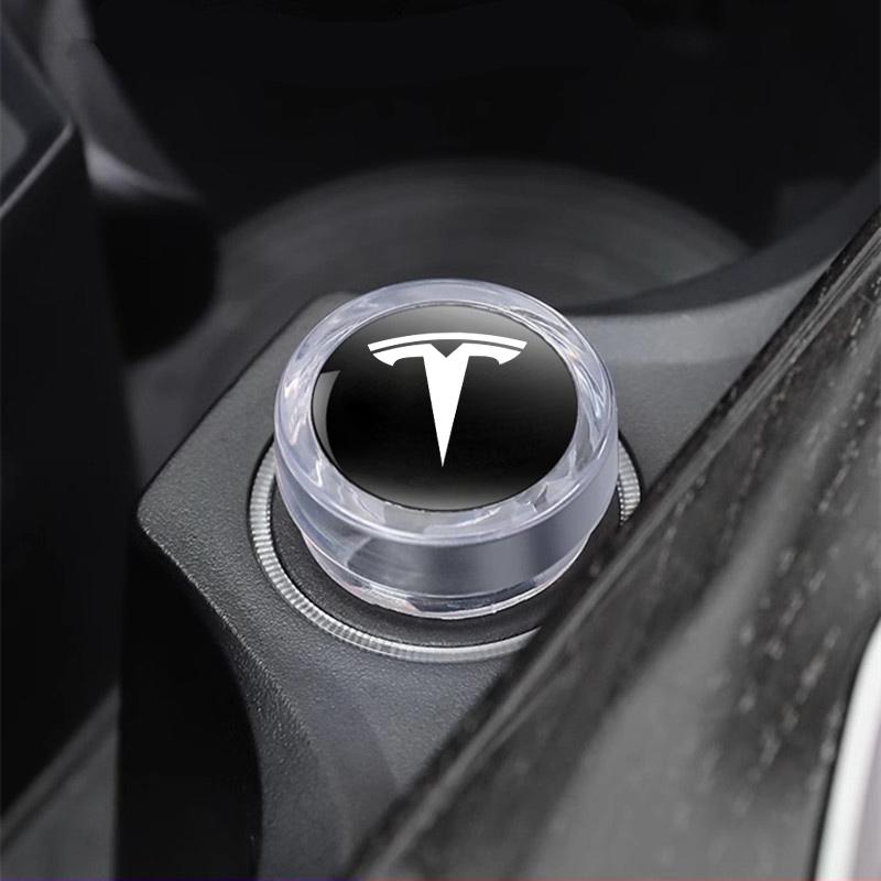 Car Dust Cover Cigarette Lighter Dust-Proof Waterproof Decorate Accessories For Tesla Model 3 Model S Model X Y Roadster Space X