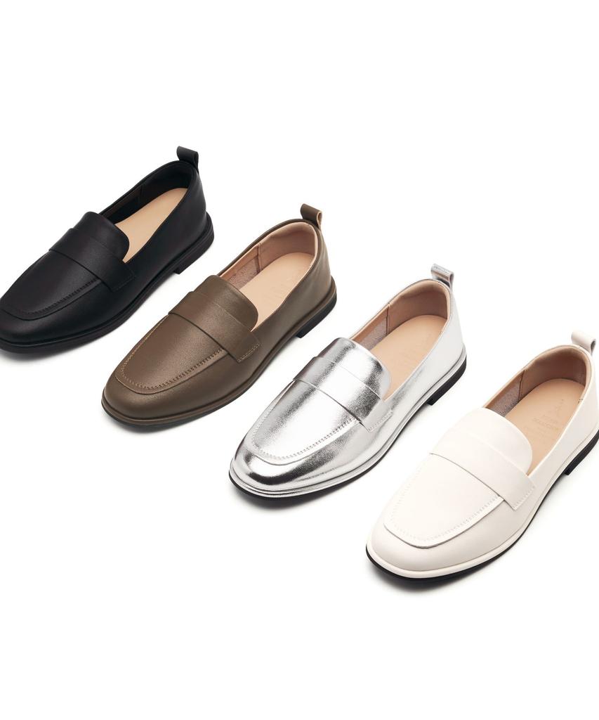 Apied Marche Carnac Plain Cowhide Loafers 2.5Cm -Pm3015 (4Color) (B Type)