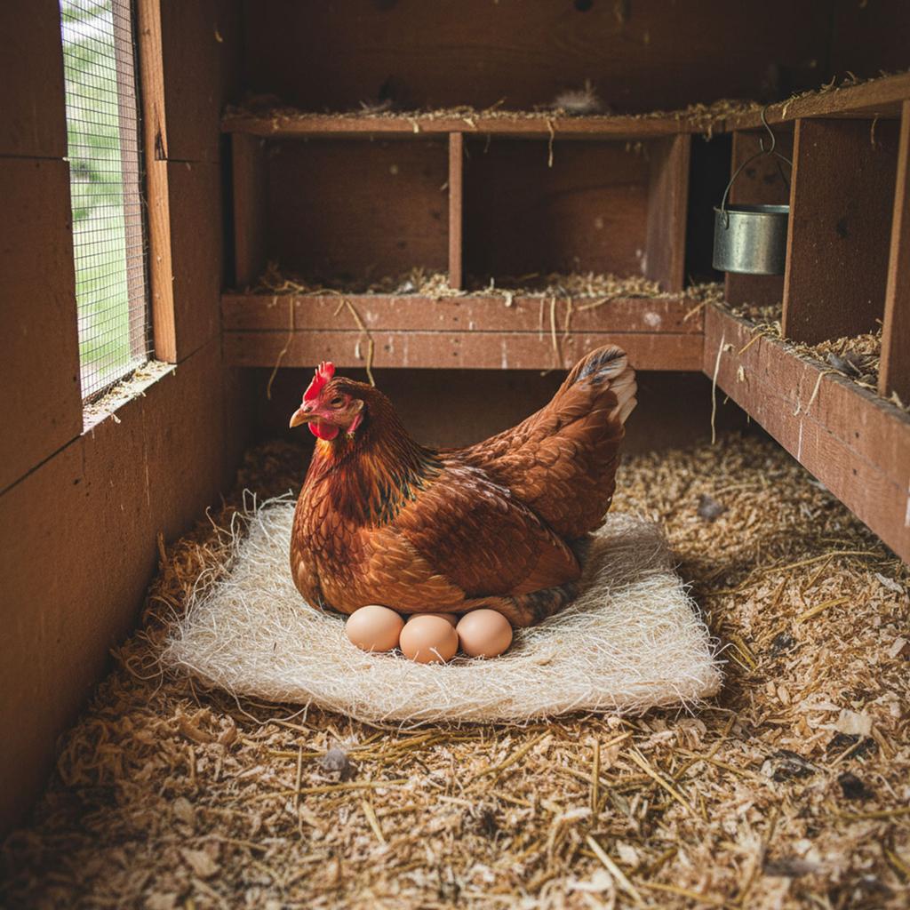 10Pcs Chicken Nesting Mats Wear Resist Poultry Coop Pads Multifunctional Hens Bed Mat for Home Poultry Supplies