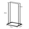 Clothes Hanger Holder Organizer Stacker Metal Storage Rack Coat Stand for
