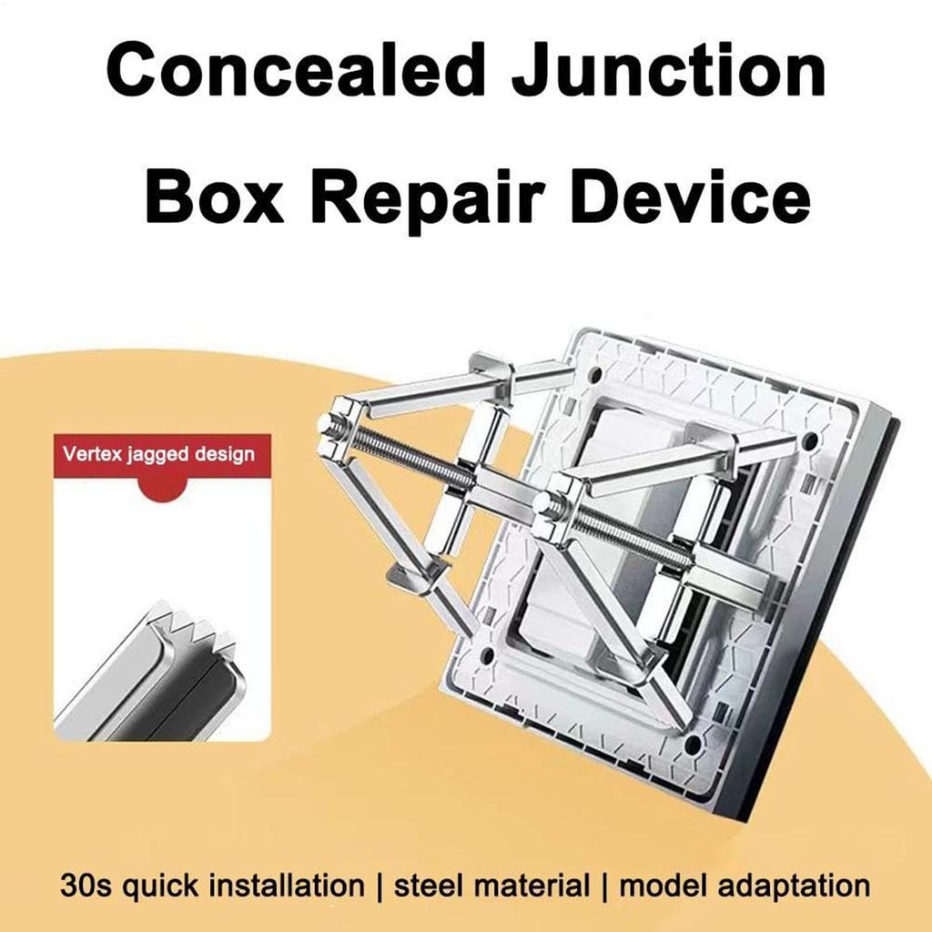 Electric Box Repair Kit 10 Pieces Electrical Outlet Fixing Device 86/118 Type Fixer Maintenance For Mechanics Projects