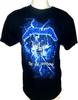 METALLICA Cd Cvr BLUE LIGHTNING Official SHIRT XL New Ride the Lightning Unisex T-Shirt