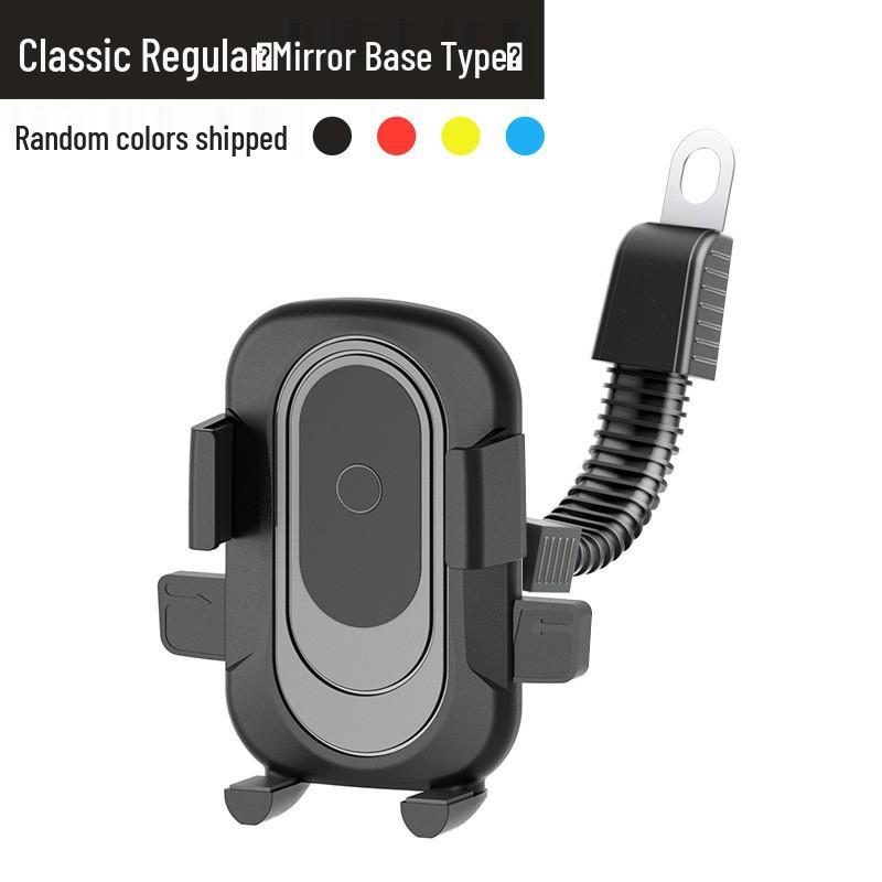 Shockproof Electric Car & Bike Phone Holder with Battery for Navigation