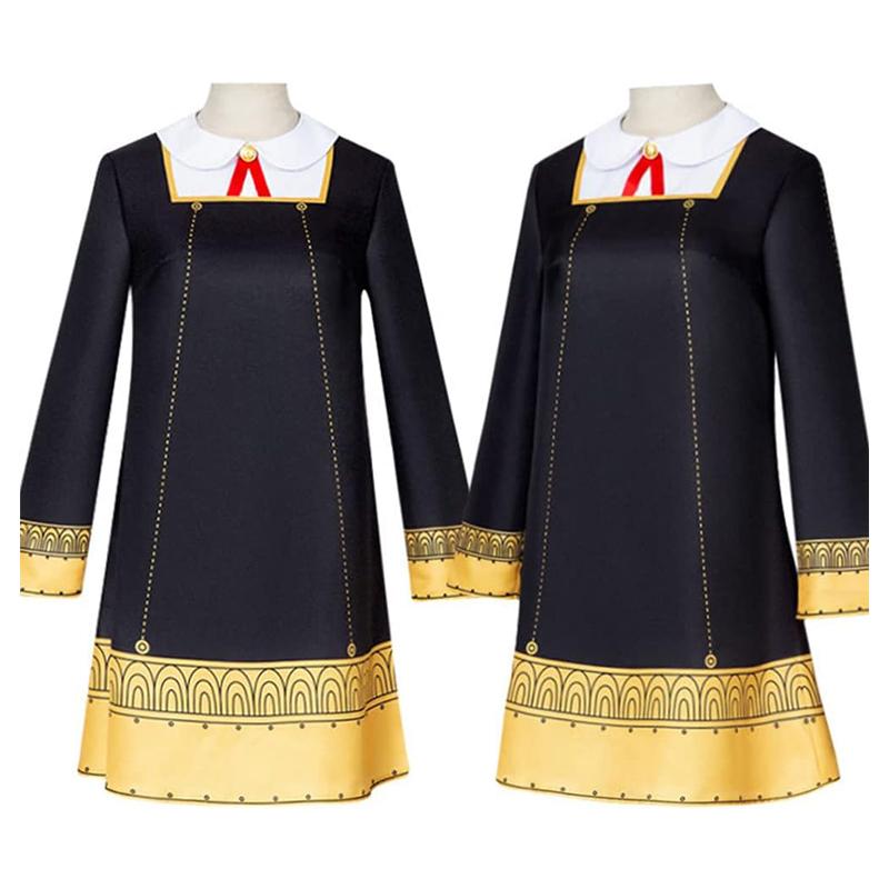 Ania Fujie Cosplay Costume, Spy House Anime Party Cosplay Complete Performance Set, Halloween Party Costume