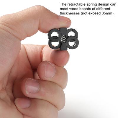 Kordelstopper, Windseil, Federstopper, Schnürsenkel, Schnürsenkelklemme, rutschfeste Kordelzug-Kleidung