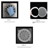10pcs Disposable Shower Drain Hair Catcher Cover Bathroom Sewer Sink Drain Hair Strainer Stopper Bathtubs Mesh Filter Sticker
