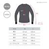 Nishikawa Air Recovery Sleep Techwear Jersey Size Recovery Made In PS14150078 Top, Style, Women's, M, Wear, Japan, Gray,