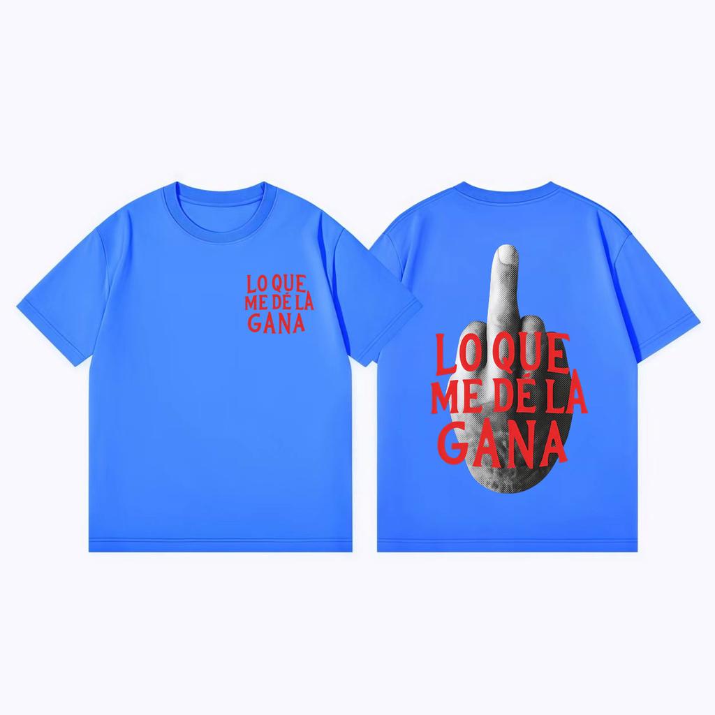 Rock Singer Dani Martin Lo Que Me De La Gana Album T Shirt High Quality Fashion Oversized Tshirt Unisex Casual Cotton Tshirts