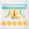 Qualität 1. Derma Laser Super Black Mask Gesichtsmaske Tuchmaske Porenreinigung Hergestellt in Japan Enthält 1 EX Super VC Tuch (3 Pack) / (Vitamin C) /