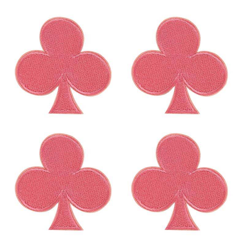 10pcs Wholesale New Poker Trend Embroidery Patch On Clothes Jackets Diy Decoration Cartoon Iron On Patches For Clothing Access 