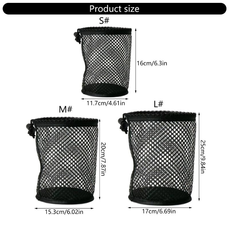 Golf Ball Pouch Golf Ball Bag Golf Mesh Bag Drawstring Mesh Bag Golf Ball Storage Bag Golf Accessories