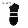 5 Pairs of Women's Summer Thin Cotton Deodorant Wicking New Style Socks