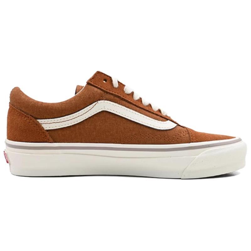 Vans Low Top Skateboard Shoes Unisex Brown Sneakers VN000CY2N1Z