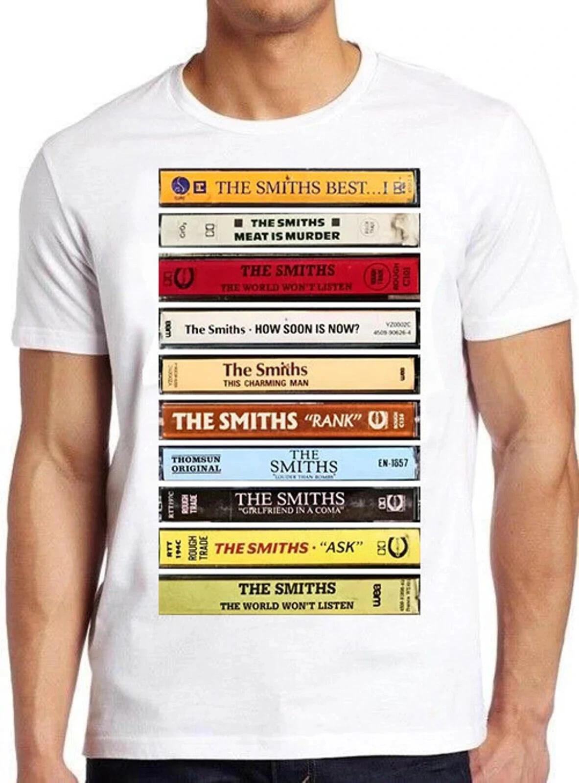 The Smiths Albums Cassette Queen Is Dead Punk Rock Band Gift Tee T Shirt 1572 XXXL