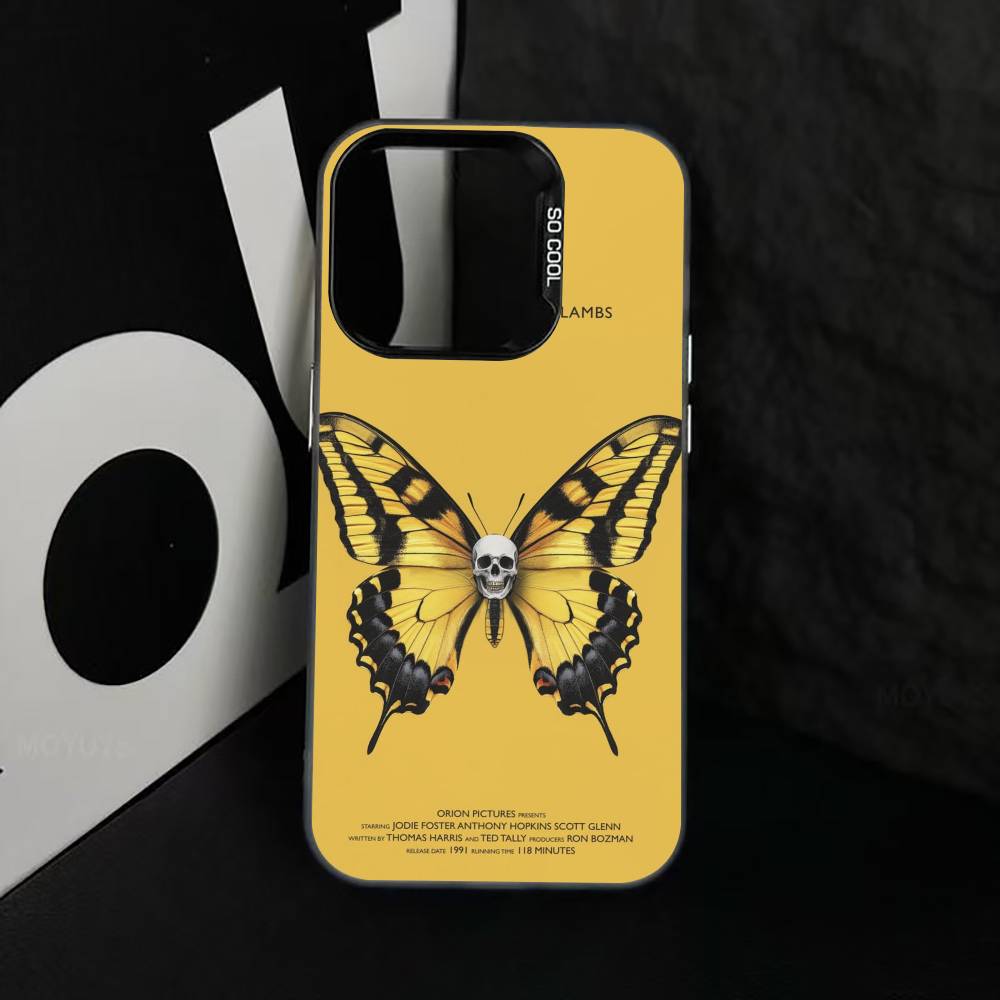 

Т-Чехол для телефона «Молчание ягнят» Для iPhone 17,16,15,14,13,12,11 Plus,Pro Max,XS,Разноцветный Серебристый Черный Чехол iPhone17PRO