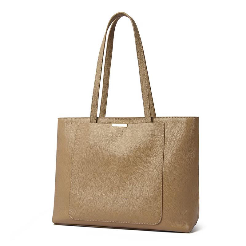 Сумка-тоут через плечо из мягкой кожи LEMON KOKO